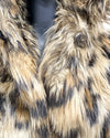 *Almost Purfect* Classic Faux Fur Coat | Javan Leopard - Small