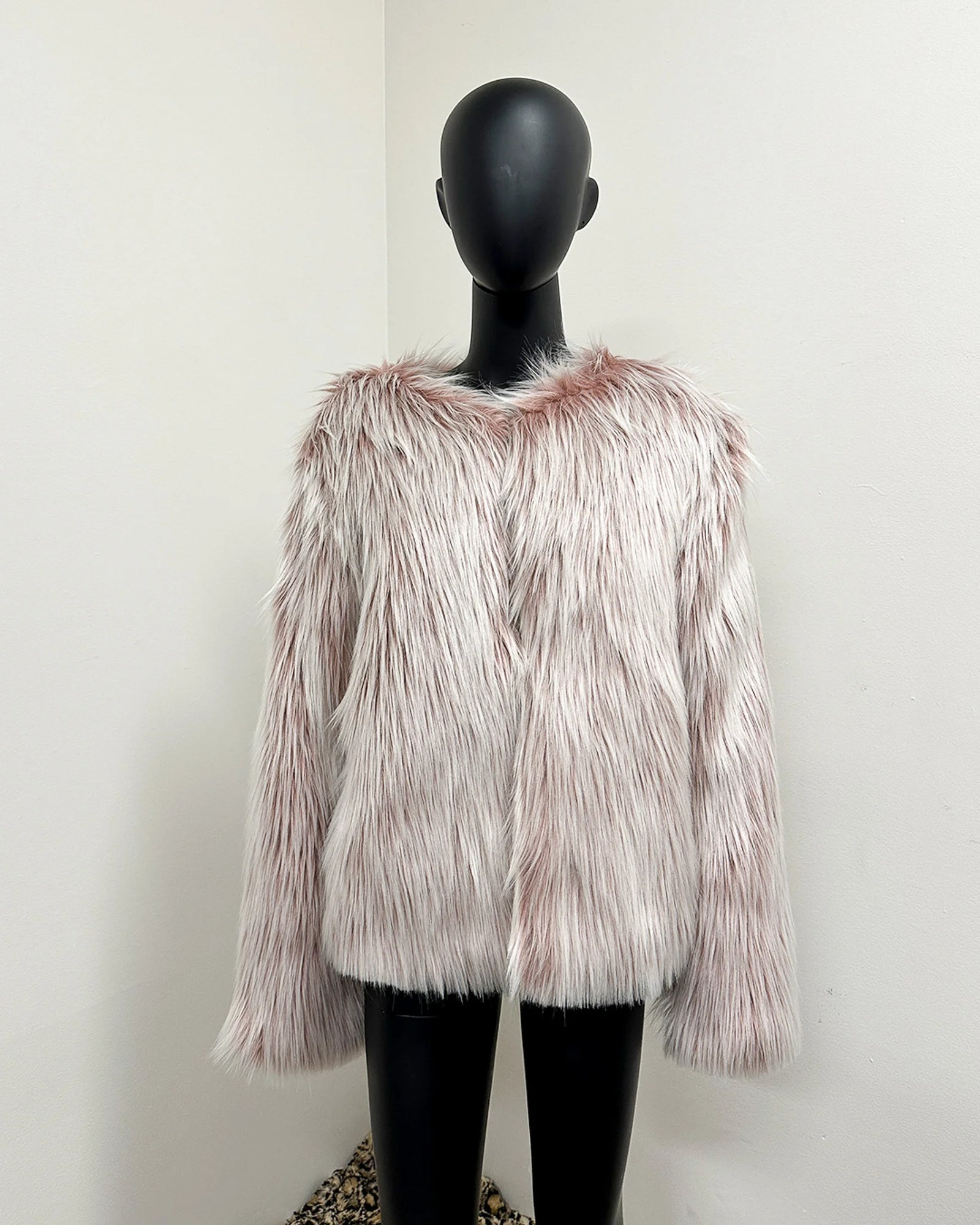 *Last Stock* L.E. Faux Fur SpiritHoods Bomber | Galah - Medium