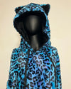 *Last Stock* Electric Blue Lynx Classic Pullover Hoodie - MEDIUM
