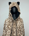 *One Of A Kind / Prototype* Strawberry Leopard Pullover Hoodie - MEDIUM