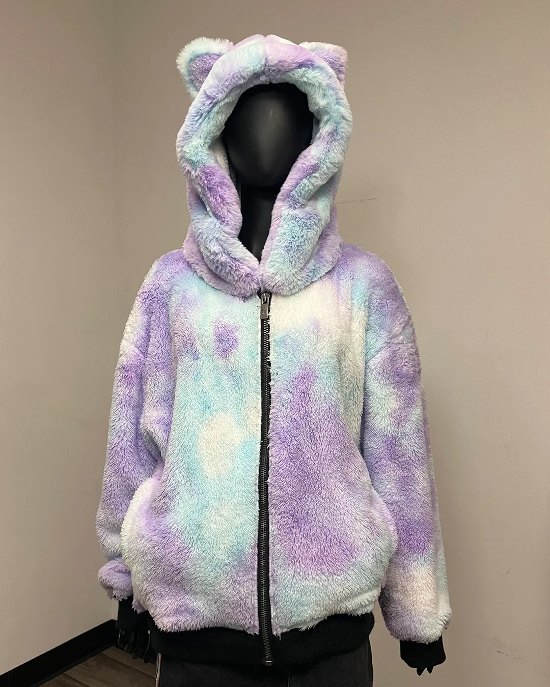 *One Of A Kind / Prototype* Mer-Kitty Classic Zip-Up Hoodie - SMALL