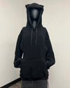 *One Of A Kind / Prototype* Sherpa Black Classic Pullover Hoodie - SMALL