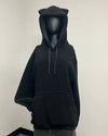 *One Of A Kind / Prototype* Sherpa Black Classic Pullover Hoodie - SMALL