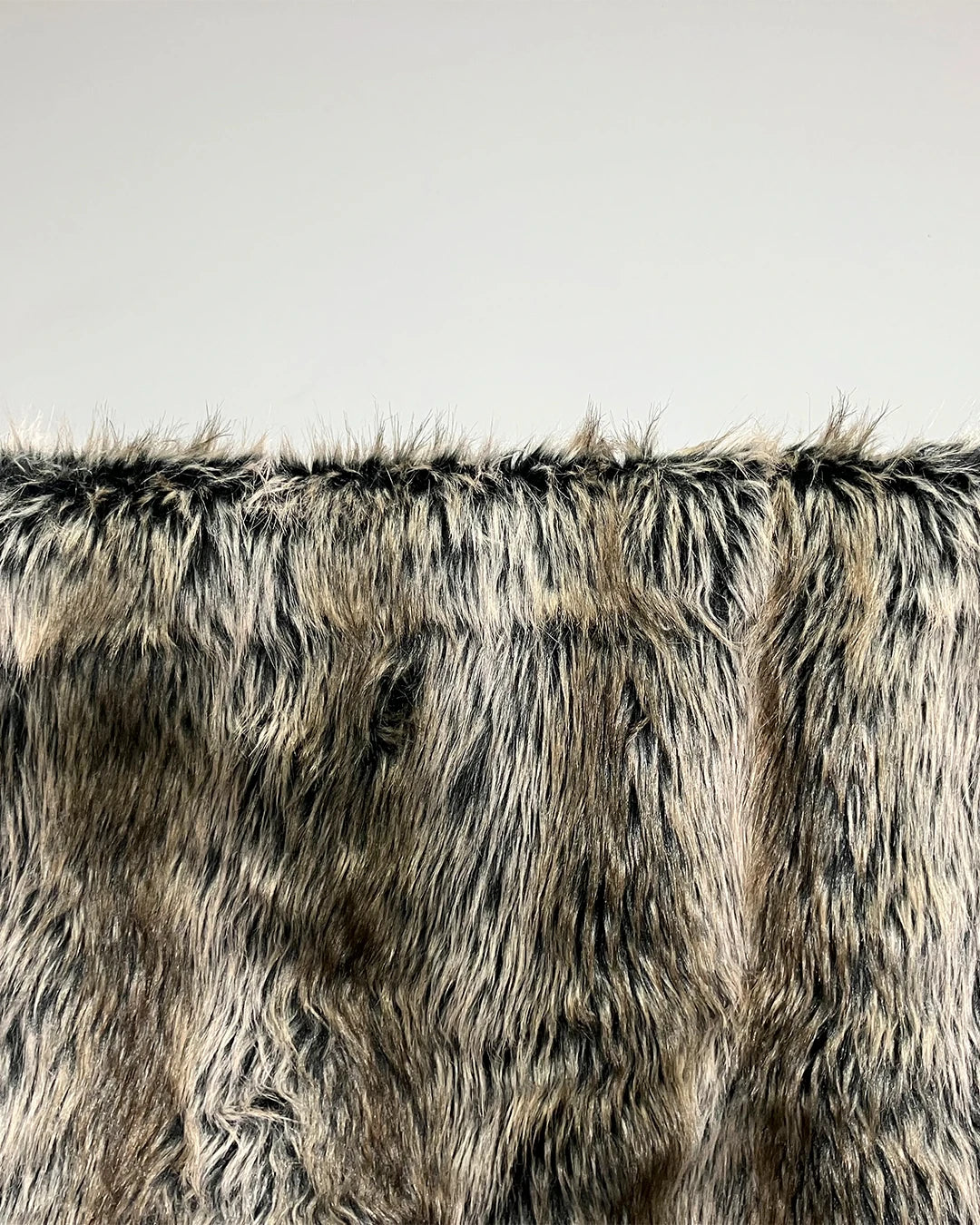 *Almost Purfect* Faux Fur Large Blanket | Grey Wolf (ap3)
