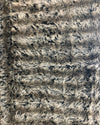 *Almost Purfect/Damaged* Faux Fur Large Blanket | Grey Wolf (ap2)