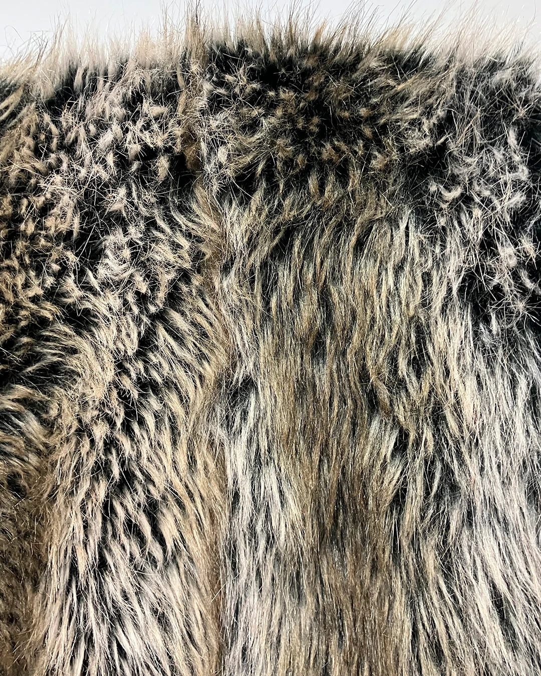 *Almost Purfect* Faux Fur Large Blanket | Grey Wolf (ap1)
