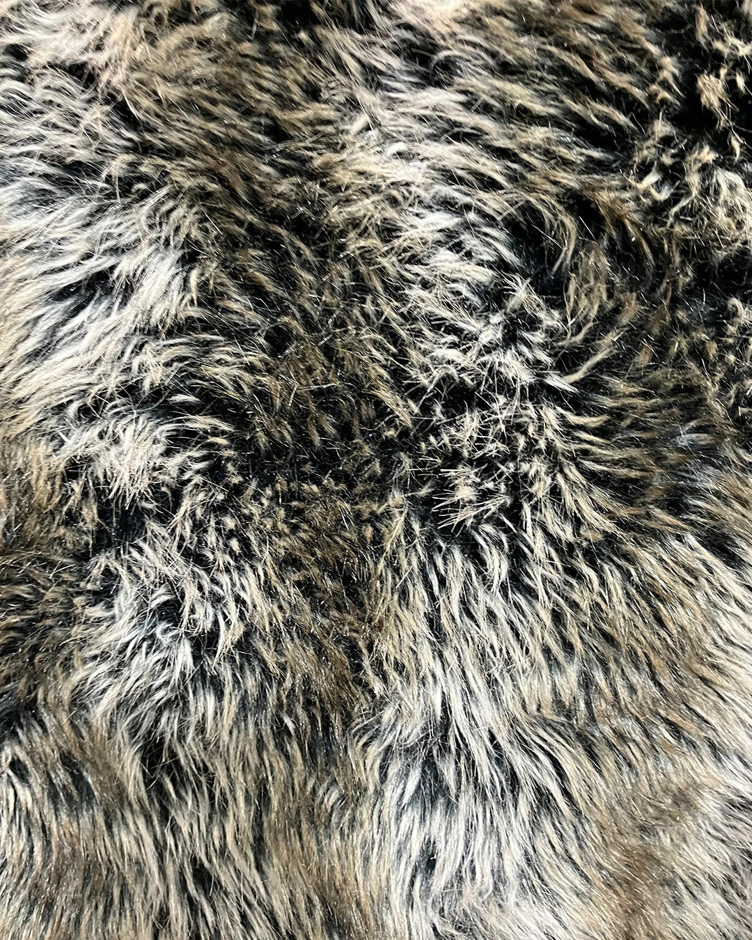 *Almost Purfect* Faux Fur Large Blanket | Grey Wolf (ap1)