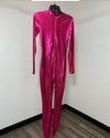 *One Of A Kind / Prototype* Lustrous Magenta Snakeskin Full Bodysuit - SMALL