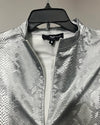 *One Of A Kind / Prototype* Chrome Viper Metallic Full Bodysuit - SMALL
