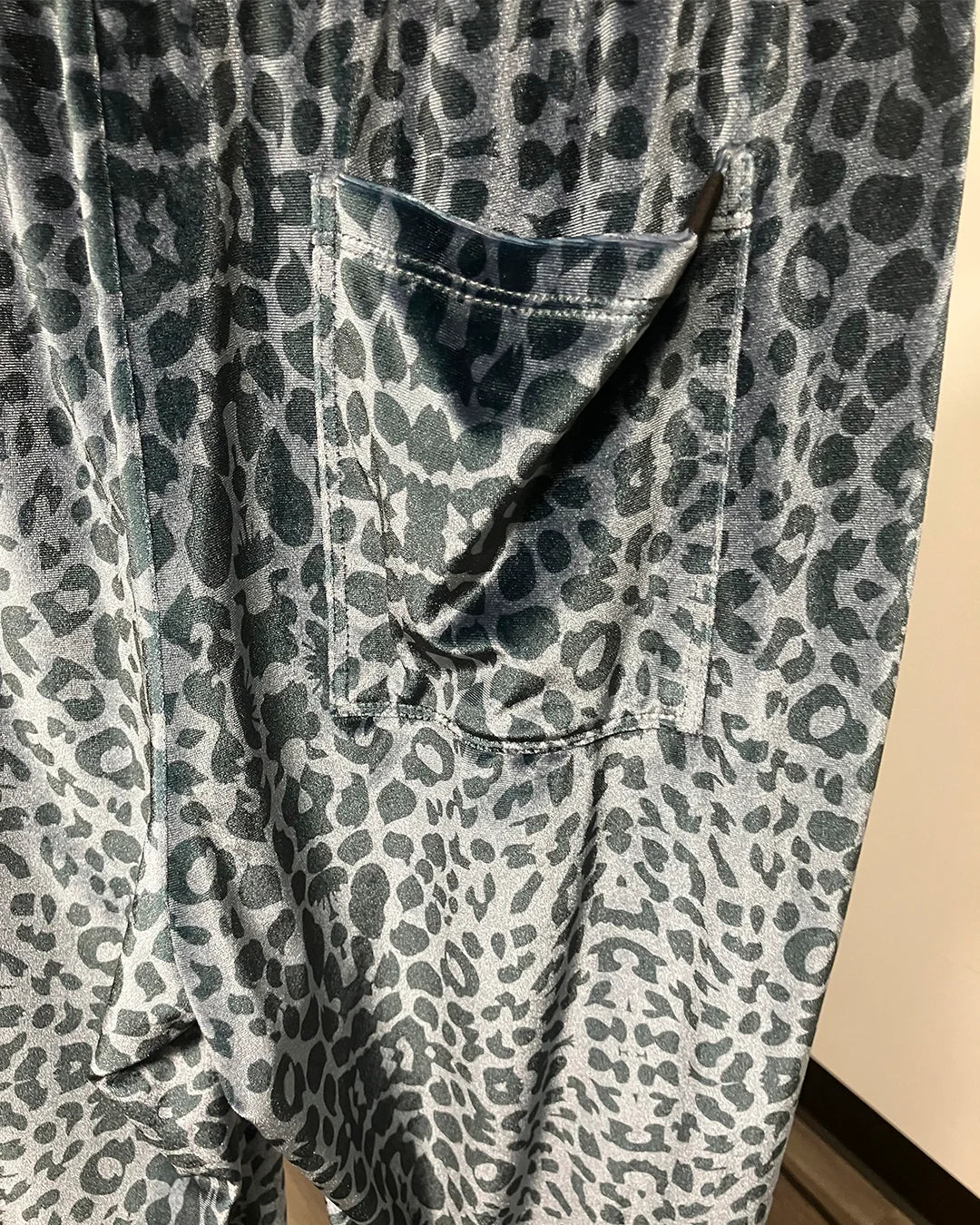 *One Of A Kind / Prototype* Black Panther Velvet Joggers - SMALL