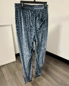 *One Of A Kind / Prototype* Black Panther Velvet Joggers - SMALL