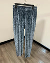 *One Of A Kind / Prototype* Black Panther Velvet Joggers - SMALL