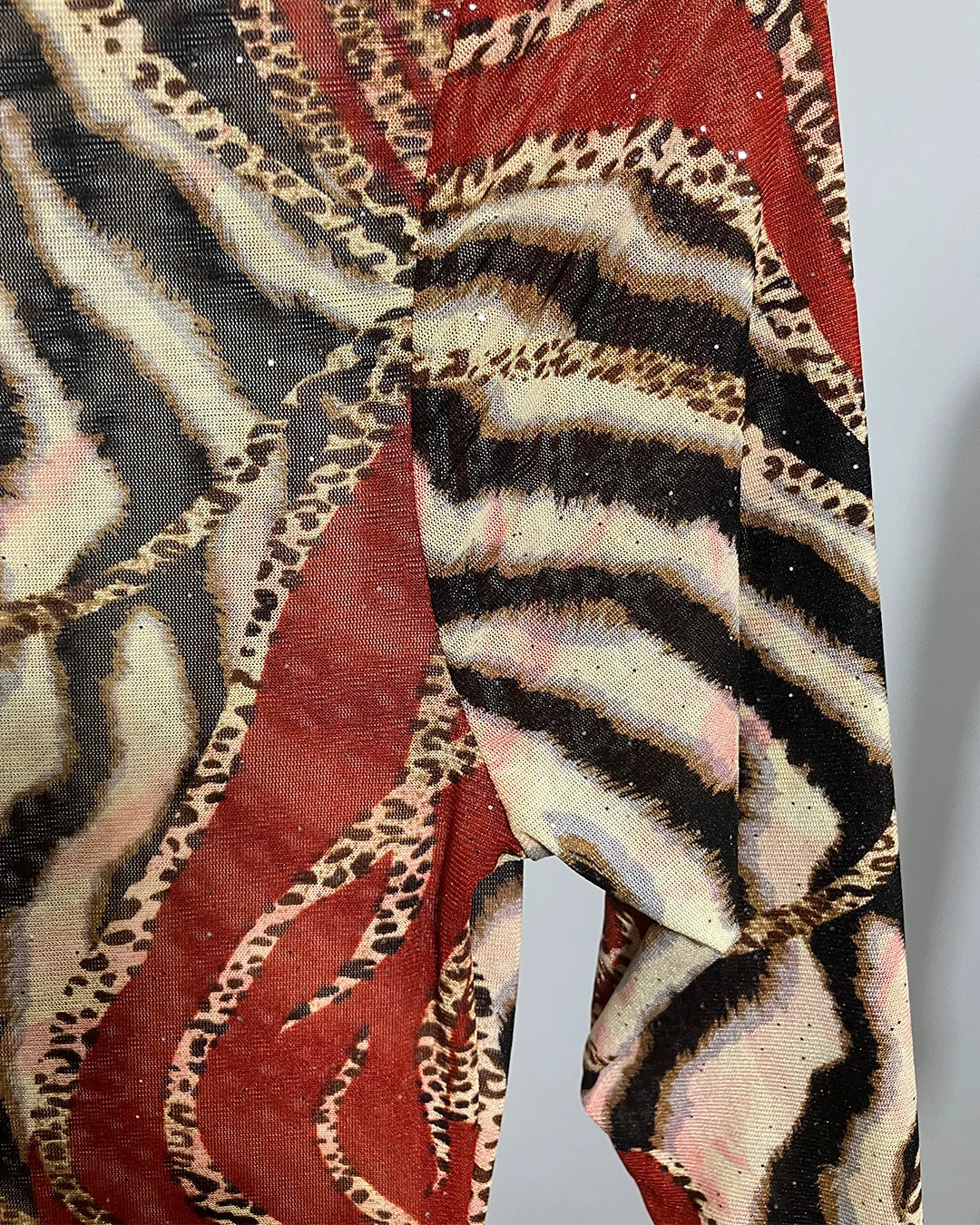 *Almost Purfect* Carmine Bodysuit - MEDIUM