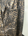 *One Of A Kind / Prototype* Bronze Leopard Metallic Leopard Joggers - MEDIUM