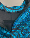 *Sample* Metallic Full Bodysuit | Blue Viper - SMALL
