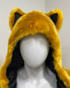 *Last Stock* Classic Luxe Faux Fur Bomber Jacket | Golden Wolf -Medium (USA)