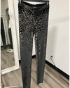 *Last Stock* Metallic Leggings | Foil Cheetah - SMALL