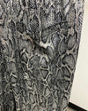 *One Of A Kind / Prototype* Silver Sequin Snakeskin Joggers - SMALL