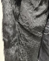*Last Stock* Classic Faux Fur Style Robe | Black Panther