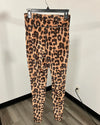 *One Of A Kind / Prototype* High-Waisted Leopard Leggings - SMALL