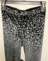 *One Of A Kind / Prototype* Onyx Leopard Print Velvet Legging - SMALL
