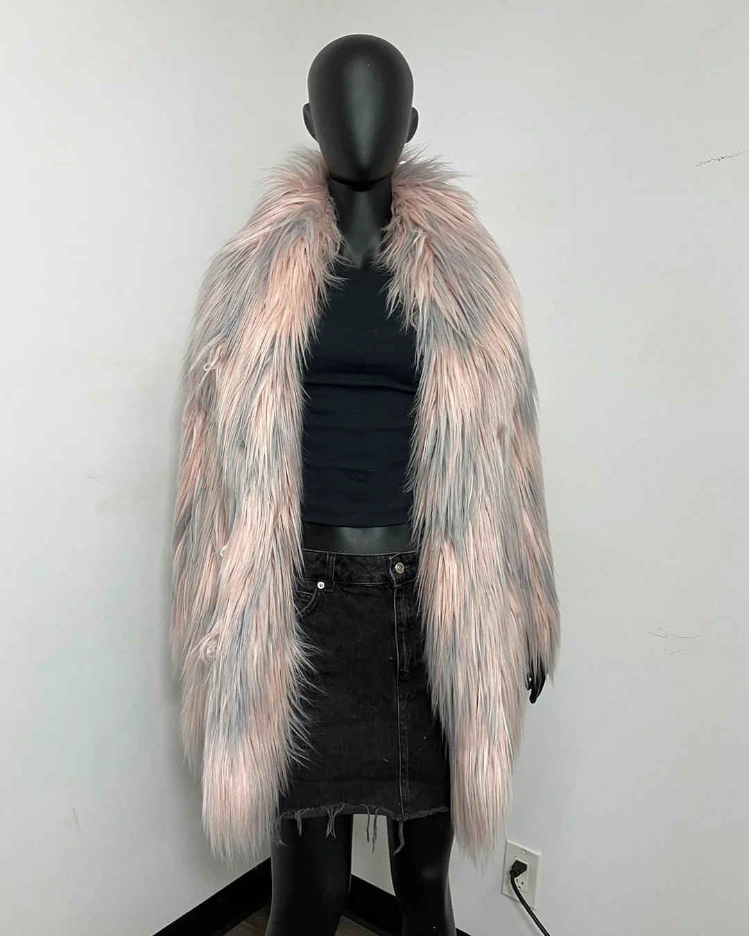 *One Of A Kind / Prototype* Hoodless Gallah Collared Coat - XS-SMALL