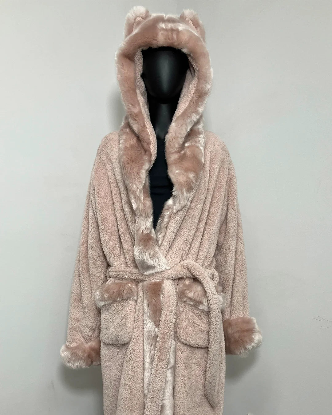 *Last Stock* Rose Quartz Wolf Robe - LARGE