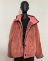 *One Of A Kind / Prototype* Classic Faux Fur Parka Jacket | Rose Quartz Cat - LARGE