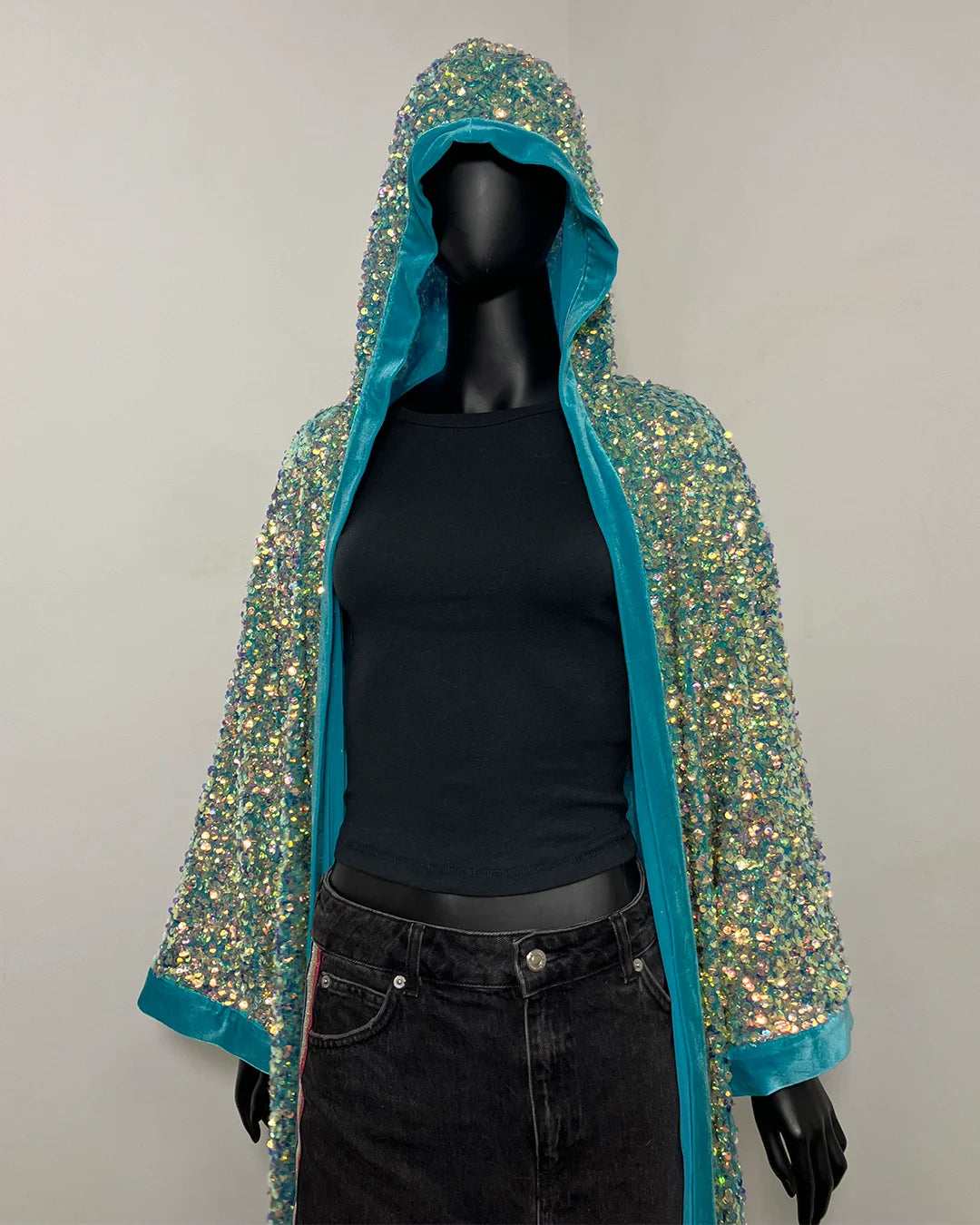 *Sample* Firefly of the Sea Kimono - LARGE-XL