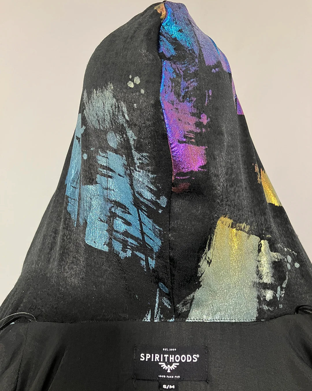 *Sample* Metallic Black Butterfly Kimono - SMALL-MEDIUM