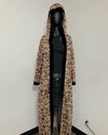 *One Of A Kind / Prototype* Strawberry Leopard Sequin Kimono Robe - SMALL/MEDIUM