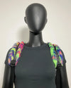 *Almost Purfect* Neon Disco Cat Backpack