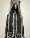 *One Of A Kind / Prototype* Collector Edition Faux Fur Hood | Western Gray Squirrel