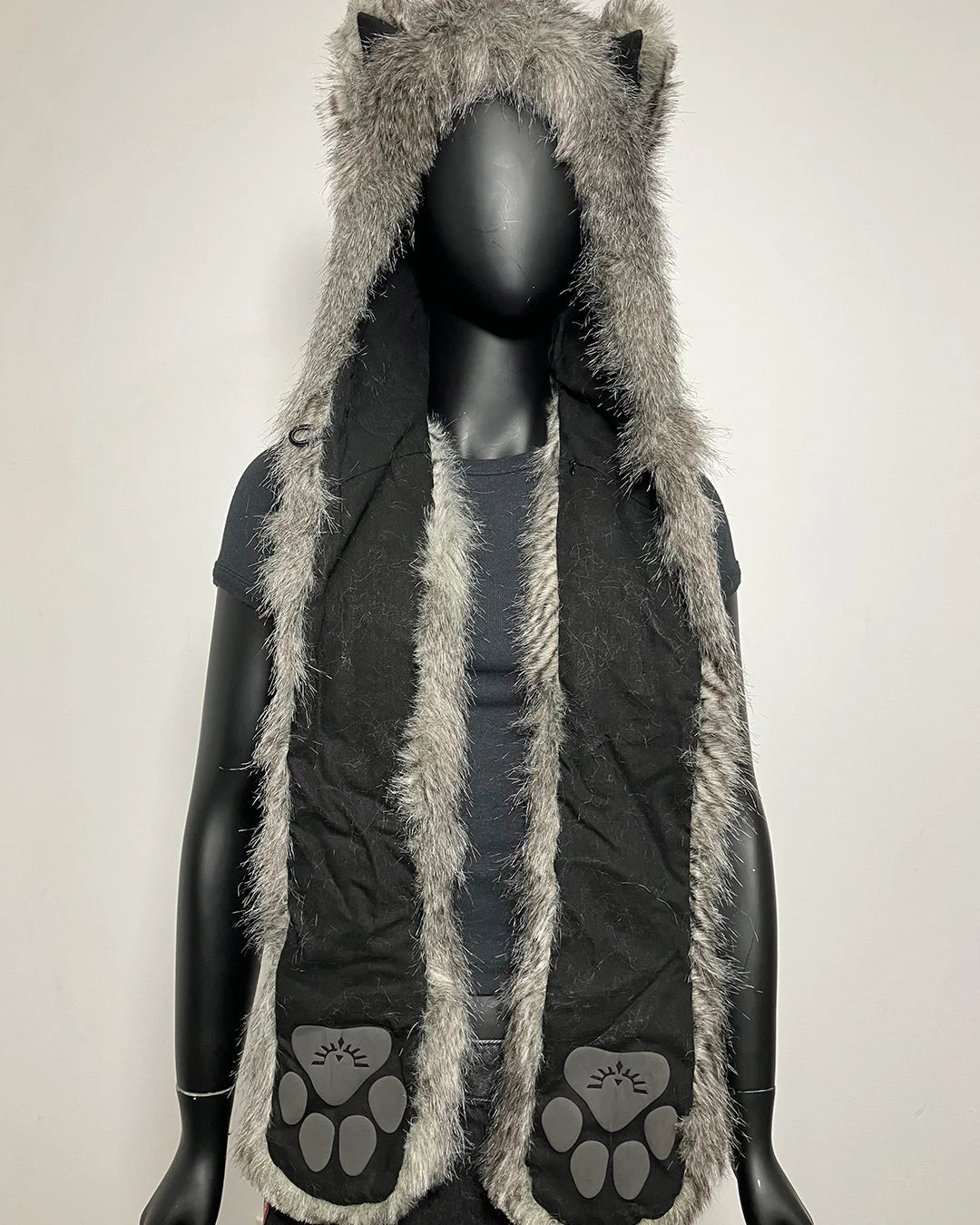 *One Of A Kind / Prototype* Collector Edition Faux Fur Hood | Western Gray Squirrel