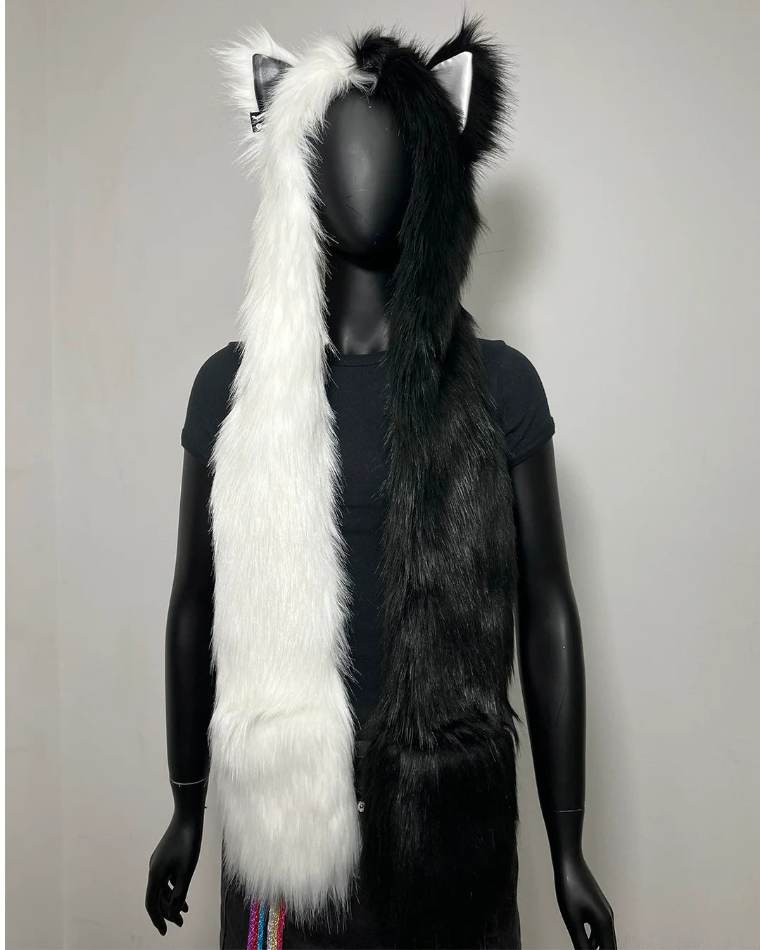 *Last Stock* Lora Zombie The One You Feed Wolf Faux Fur Hood