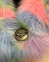 *One Of A Kind / Prototype* Faux Fur Hood | Pastel Bunny