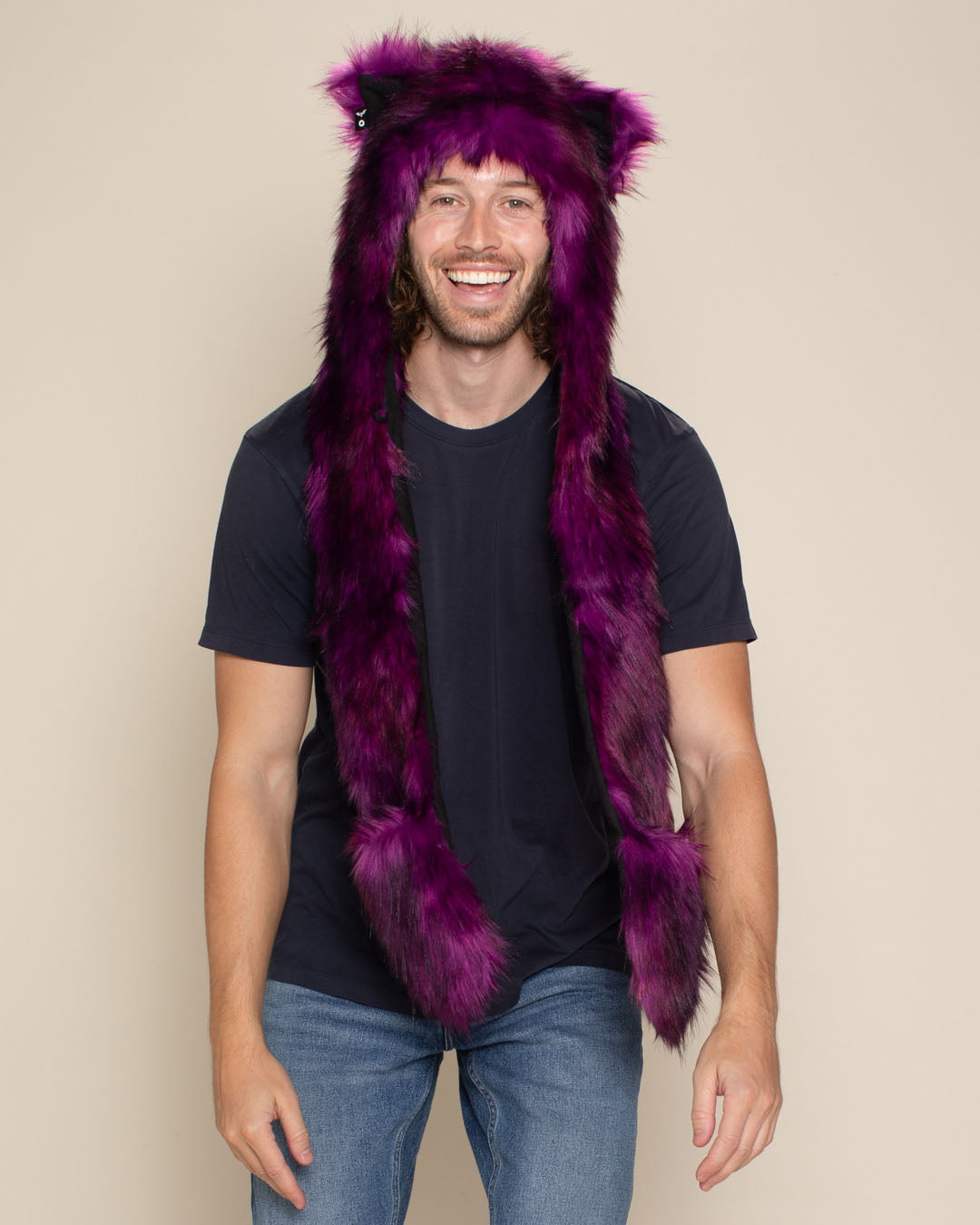 Purple Panther Collector Edition Faux Fur Hood | Men&#39;s