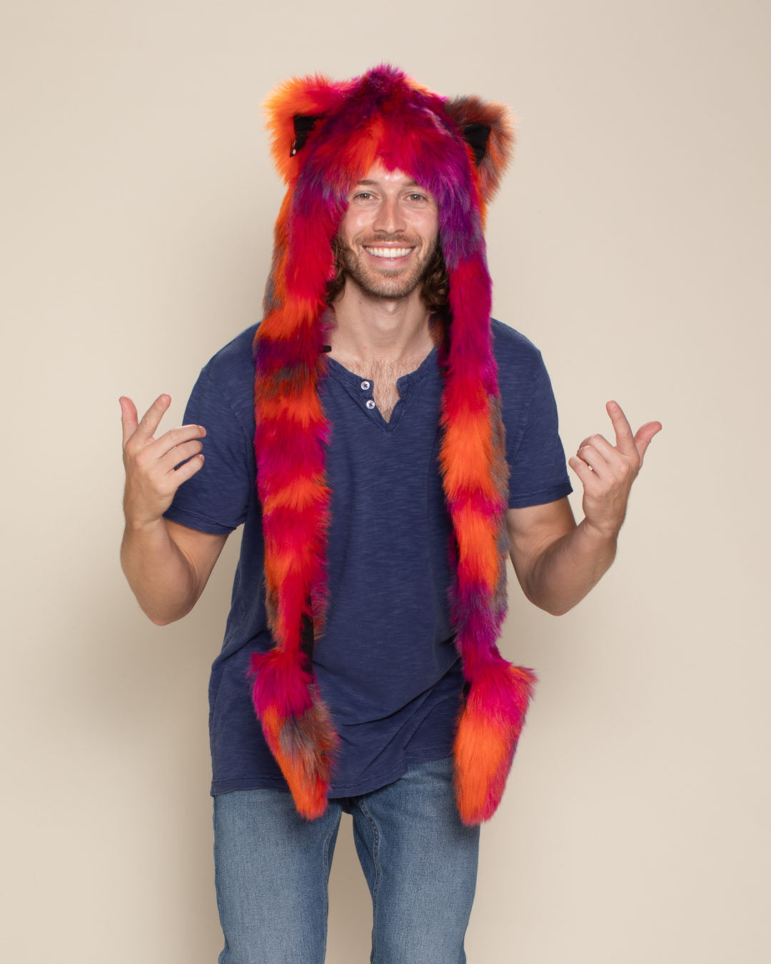 Calico Kitty Collector Edition Faux Fur Hood | Men's