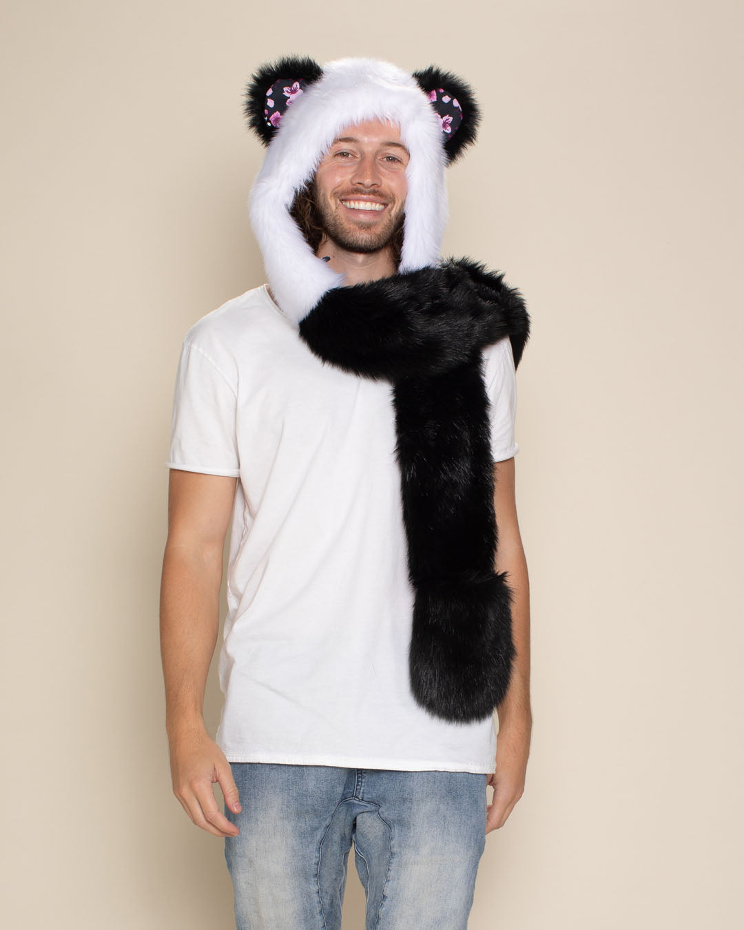 Panda Collector Edition Faux Fur Hood | Men&#39;s