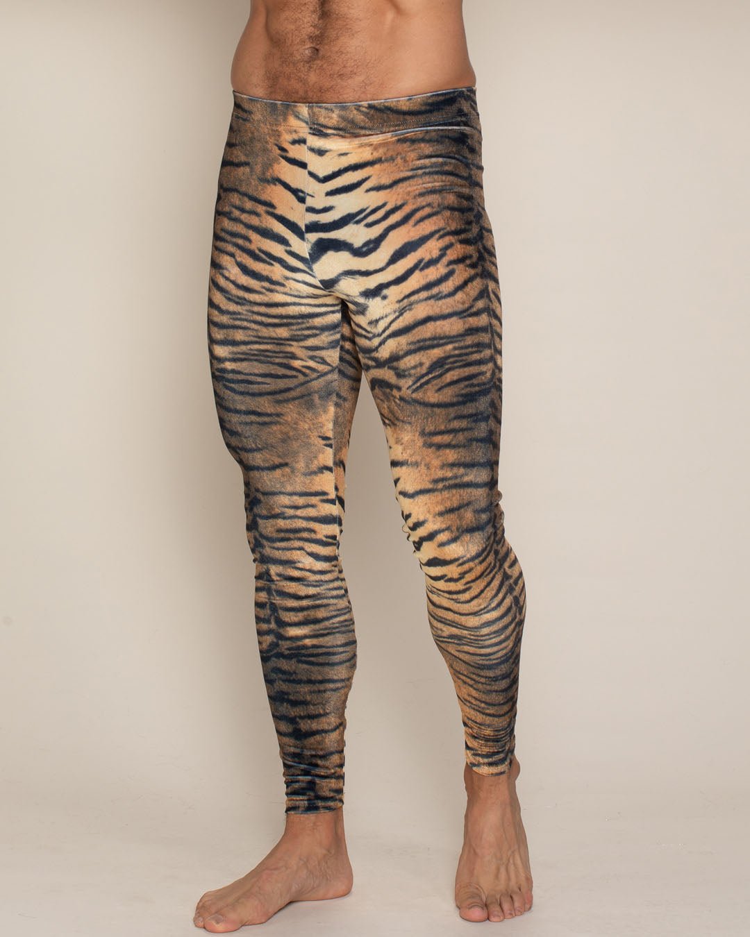 Men's Leggings Tiger Print SpiritHoods - Main Image