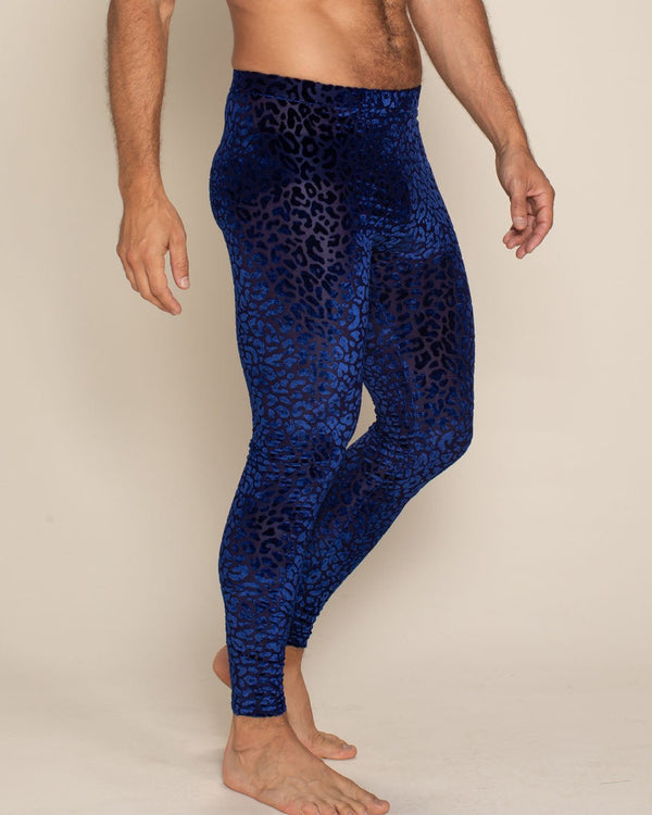 Leopard Print Men's Leggings
