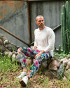 Safari Garden Velvet Jogger | Men's
