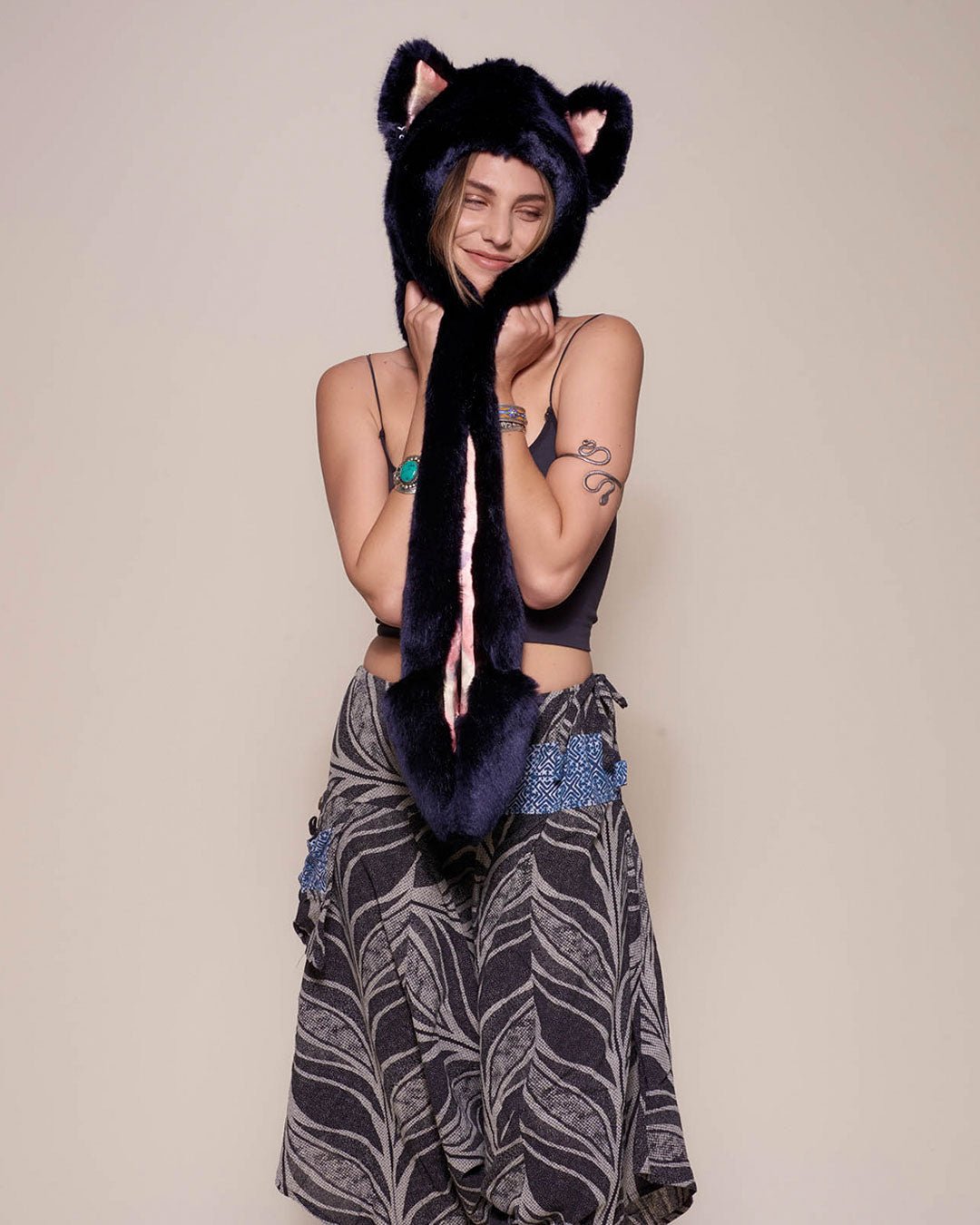 Indigo Wolf Luxe Collector Edition SpiritHood on Female