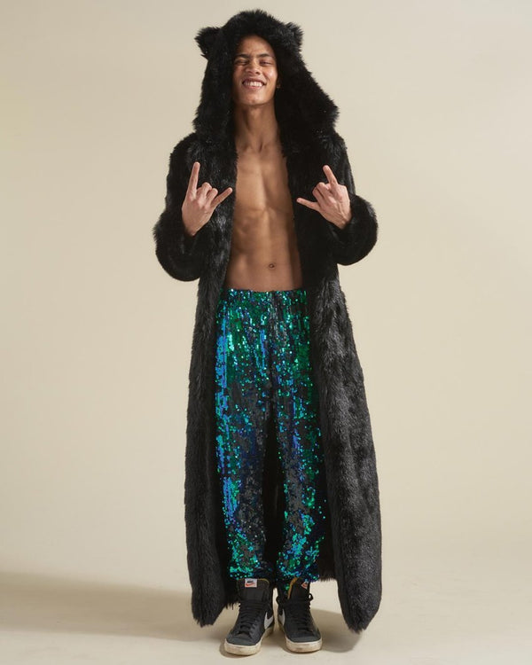 新品　FAUX FUR COAT ブラック ZARA ZW COLLECTION LONG FAUX FUR COAT BLACK NEW FW24/25