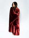 Collector Edition Dragon Wolf Galaxy Throw Wrapped Around Female