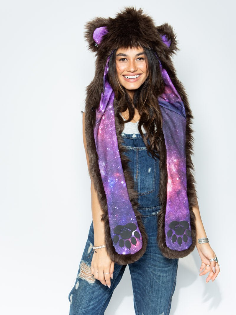 Brown Limited Edition Brown Bear Galaxy SpiritHood on Female