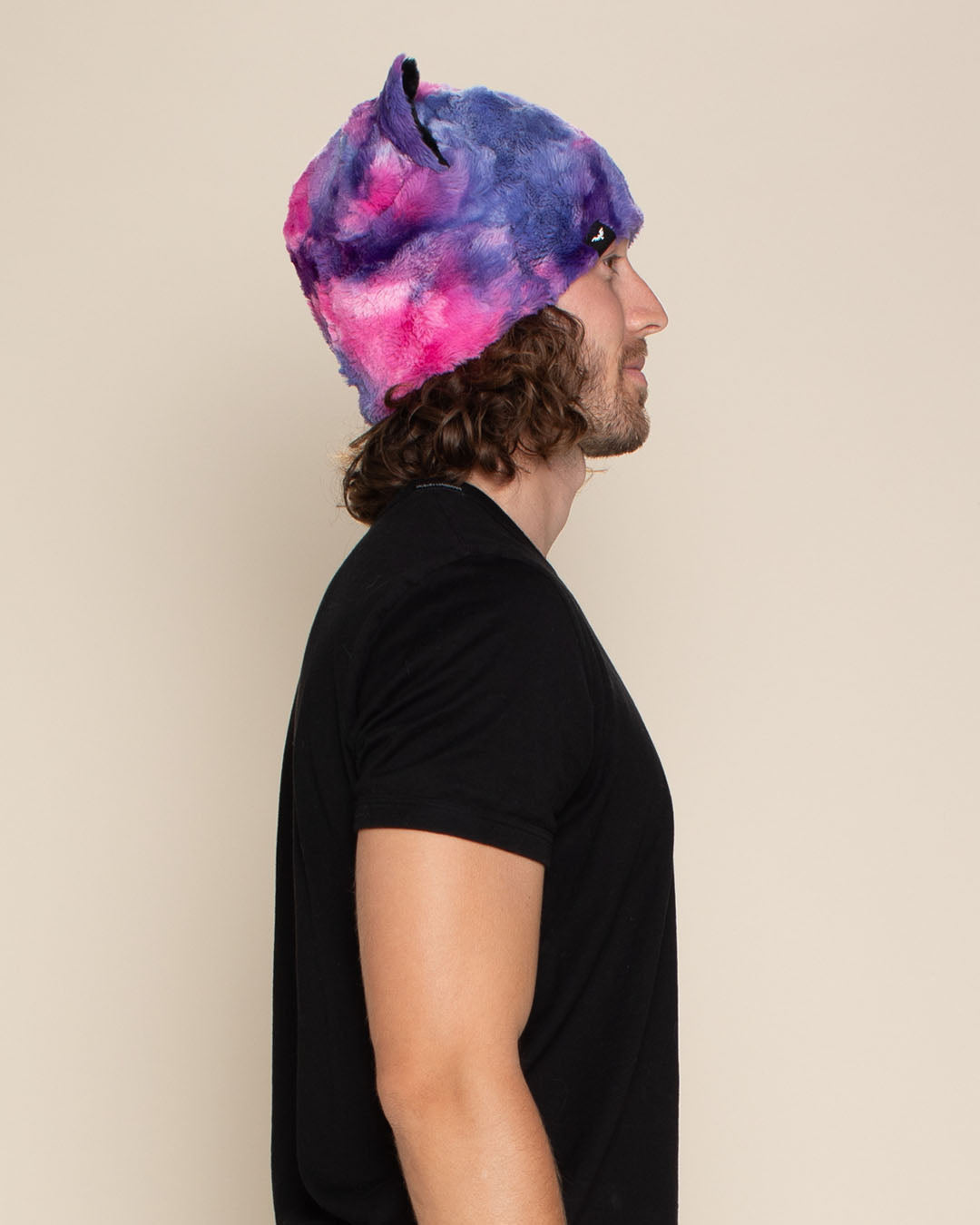 Cotton Candy Men's Faux Fur Bucket Hat | SpiritHoods