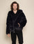 Slate Leopard Classic ULTRA SOFT Faux Fur Puffer Jacket | Men's