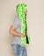 Neon Green Leopard Collector Edition Faux Fur Hood | Men's