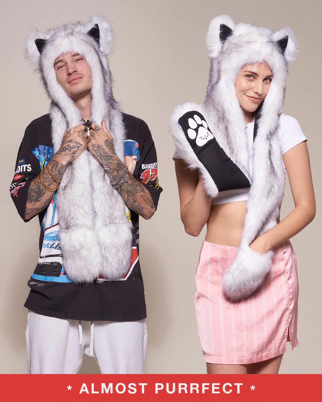 *Almost Purfect* The Husky Faux Fur Hood